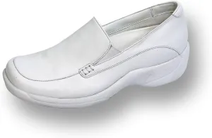 24 Hour Comfort Riley Women's Adjustable Wide Width Slip-on Loafers Nurse Style