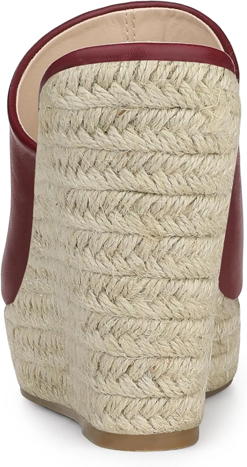 Allegra K Women's Espadrilles Wedges Wedge Sandals
