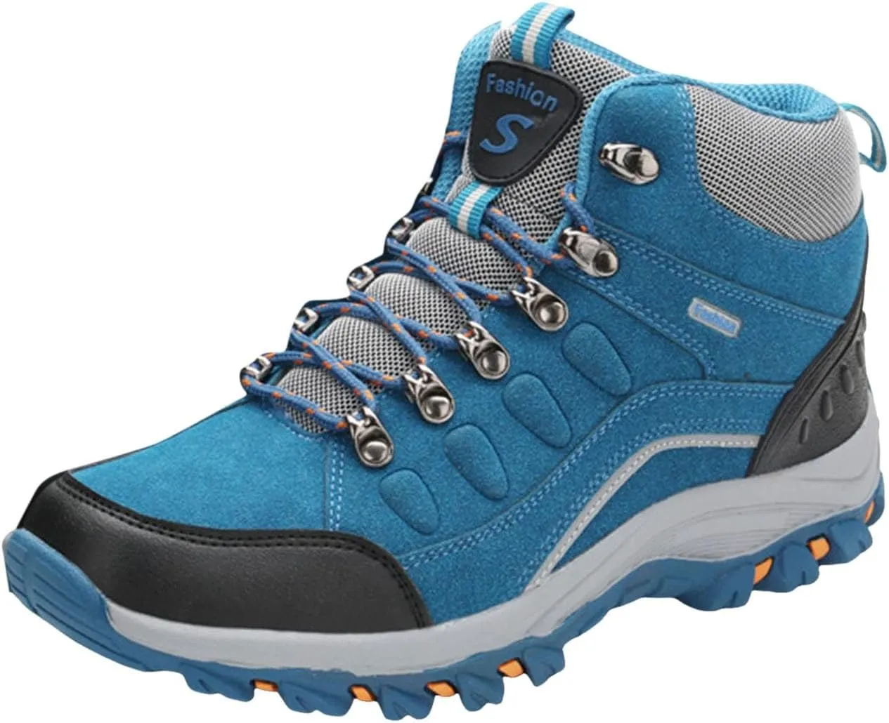 AMDBEL Snow Boots for Women Warm Thermal Boots Waterproof Snow Winter Hiking Work Comfy Boots Outdoor Sneakers Walking Shoes