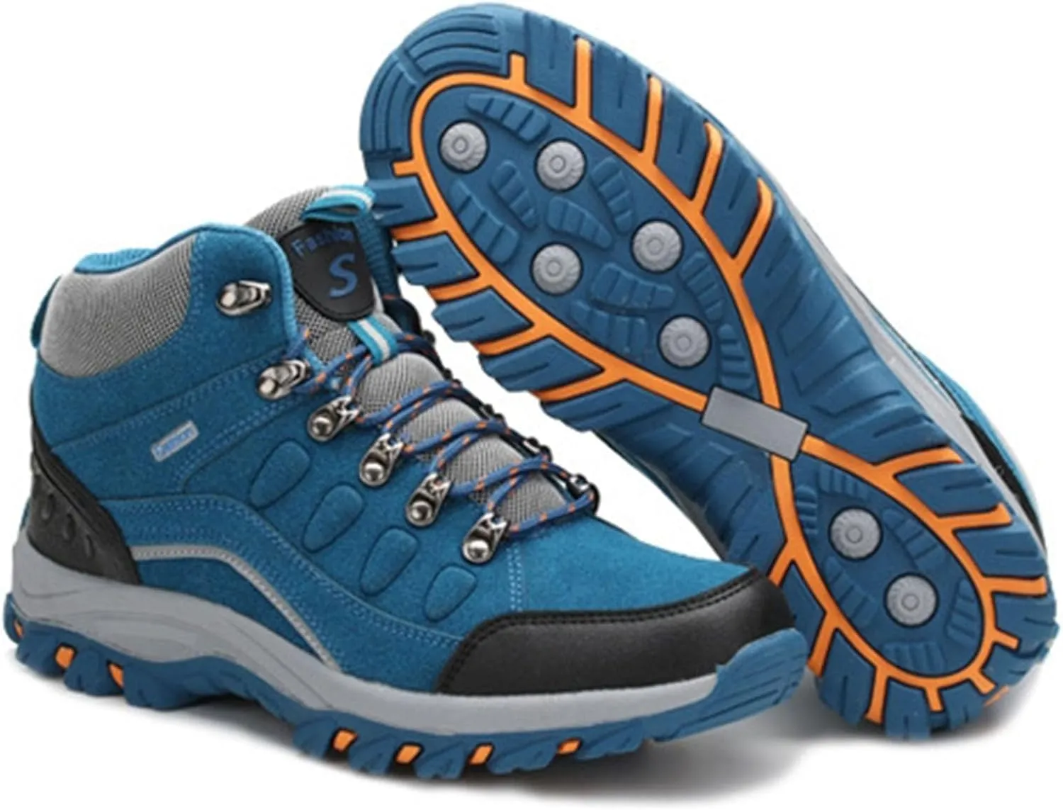 AMDBEL Snow Boots for Women Warm Thermal Boots Waterproof Snow Winter Hiking Work Comfy Boots Outdoor Sneakers Walking Shoes