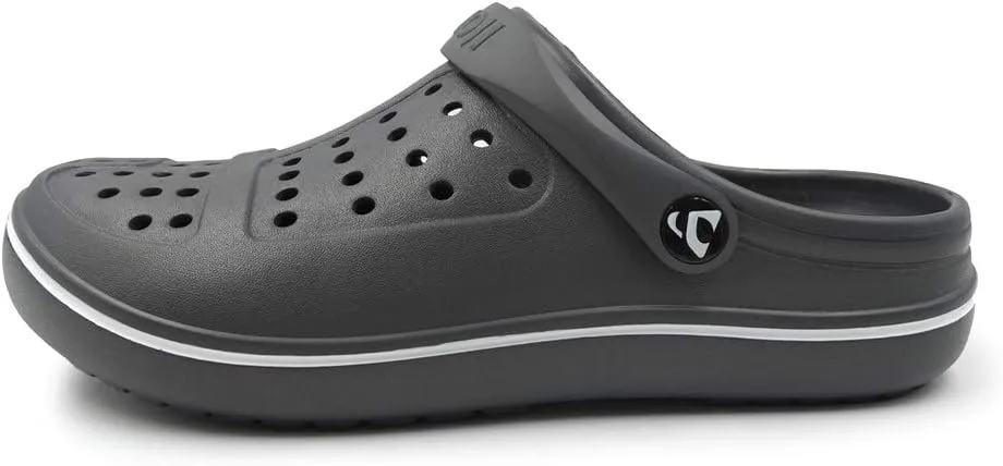 Amoji Unisex Clogs Garden Shoes Slip On Sandals CL8818