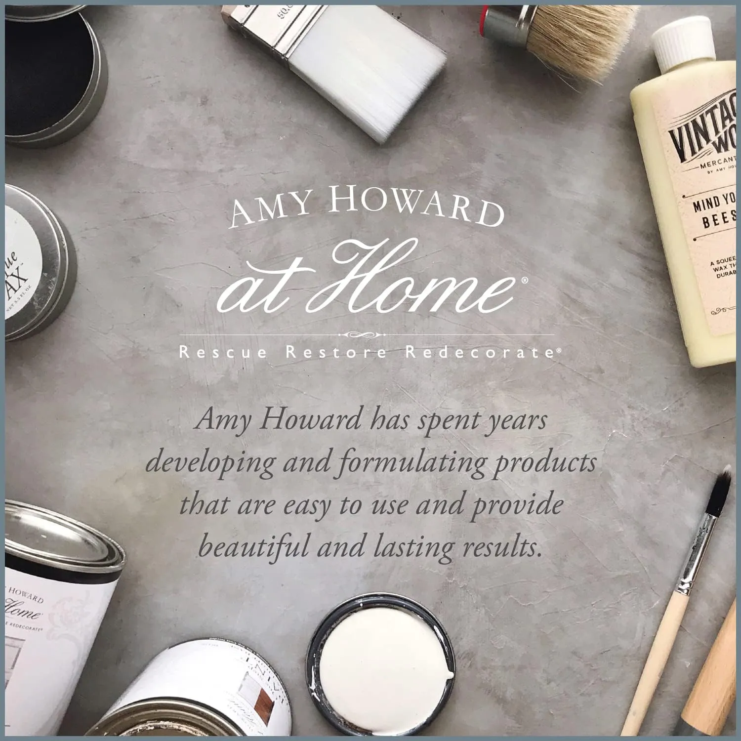 AMY HOWARD AT HOME - One Hour Miracle Water-Based Enamel Paint - Scrubbable Eggshell Finish All In One Paint - No Stripping, Sanding, or Priming - 32 OZ Brown Derby