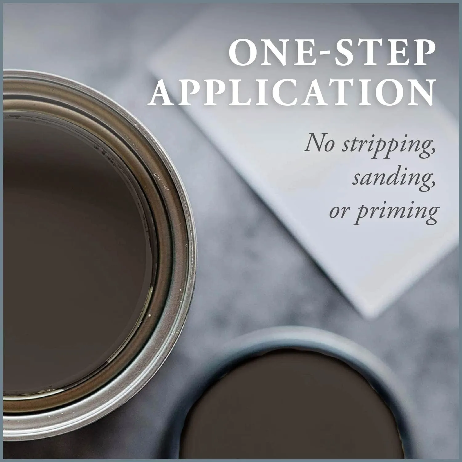 AMY HOWARD AT HOME - One Hour Miracle Water-Based Enamel Paint - Scrubbable Eggshell Finish All In One Paint - No Stripping, Sanding, or Priming - 32 OZ Brown Derby