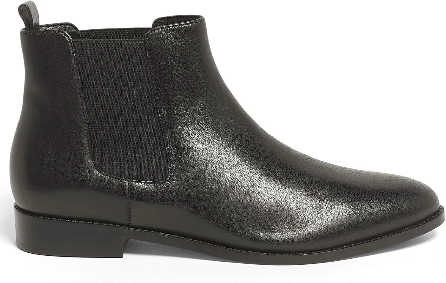 Anthony Veer Michelle Chelsea Boots for Women | Italian Full Grain Calfskin Leather | Low Heel & Almond Shaped Toe | Cushioned Ortholite Bedded Insoles
