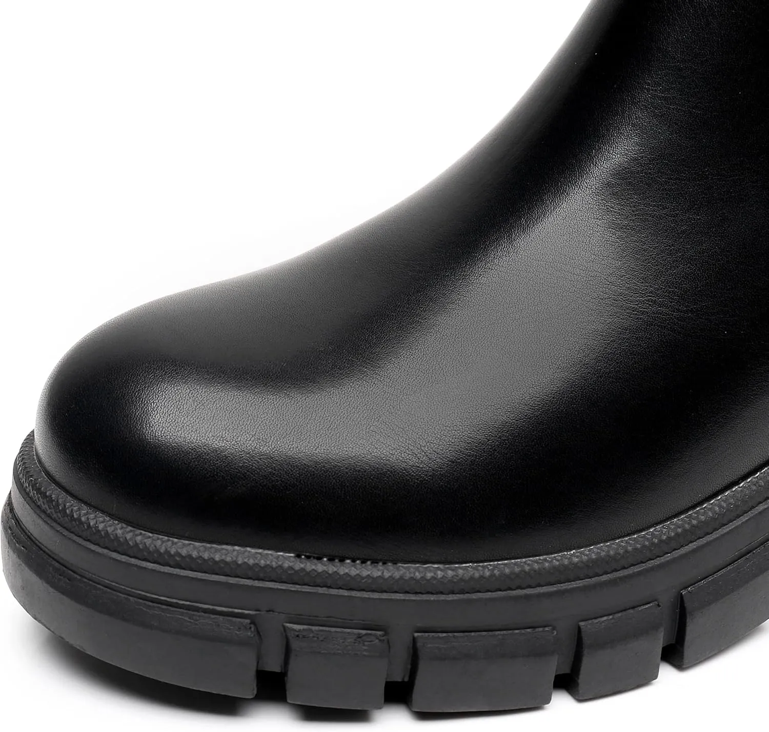 Apakowa Girls Chelsea Boots Slip On Ankle Booties (Little Kid/Big Kid)