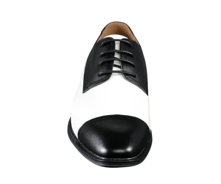 Archer Black and White Spectator Shoes