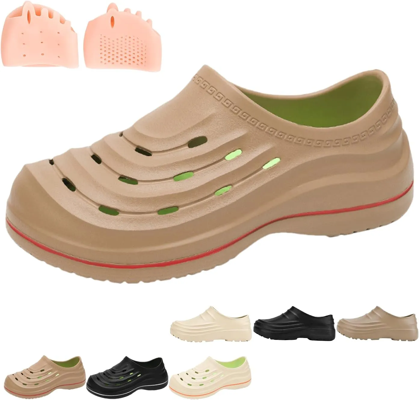 Armadillo Clogs for Women Men,Healthy & Non-Slip Comfort Clogs,Unisex Armadillo Chef Shoes, Lightweight Kitchen Nurse Shoes