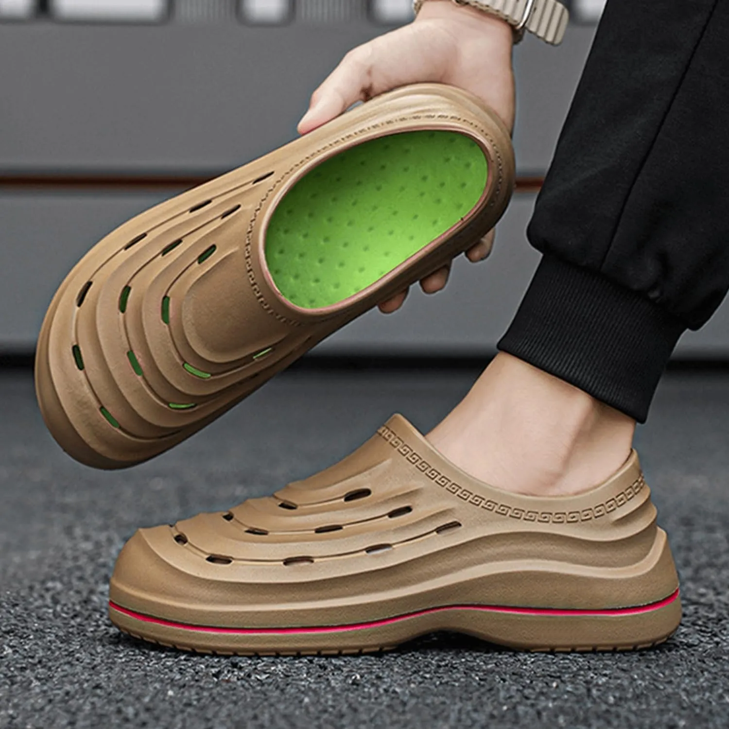 Armadillo Clogs for Women Men,Healthy & Non-Slip Comfort Clogs,Unisex Armadillo Chef Shoes, Lightweight Kitchen Nurse Shoes