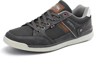 ARRIGO BELLO Mens Casual Shoes Fashion Sneakers Breathable Comfort Classic Lace-Up Low Top Walking Shoes