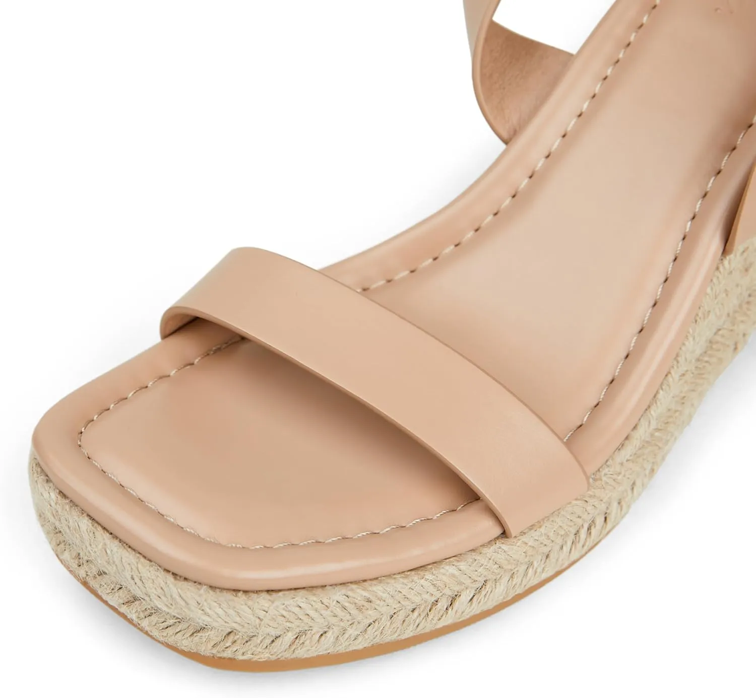 Arromic Women's Wedge Sandals Espadrille Strappy Platform Wedge Heels Sandals Casual Summer Beach Sandals Wedges Shoes for Women