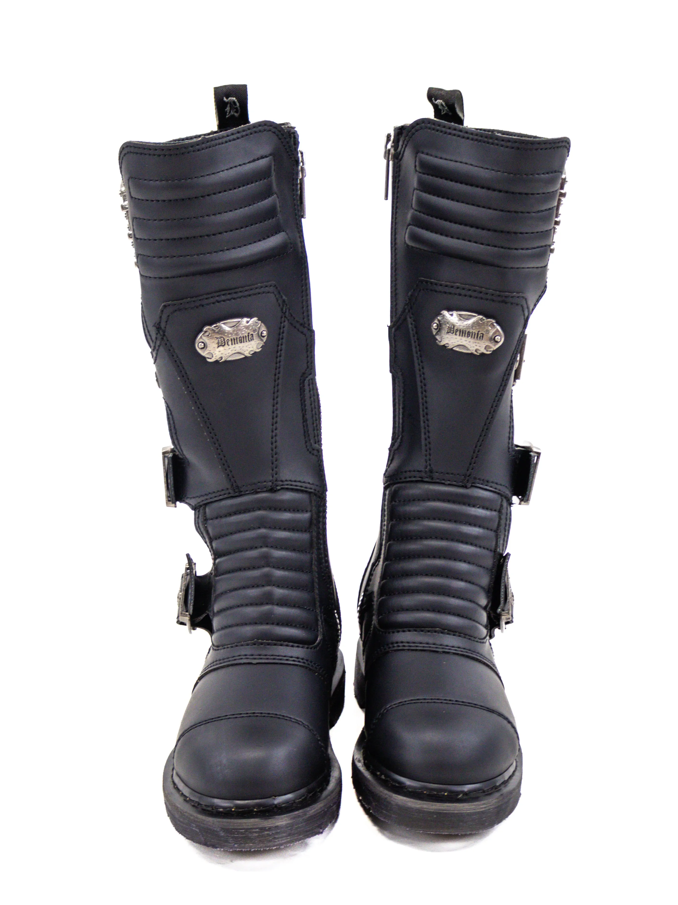 Assassin Quilted Buckle Boot DEMONIA