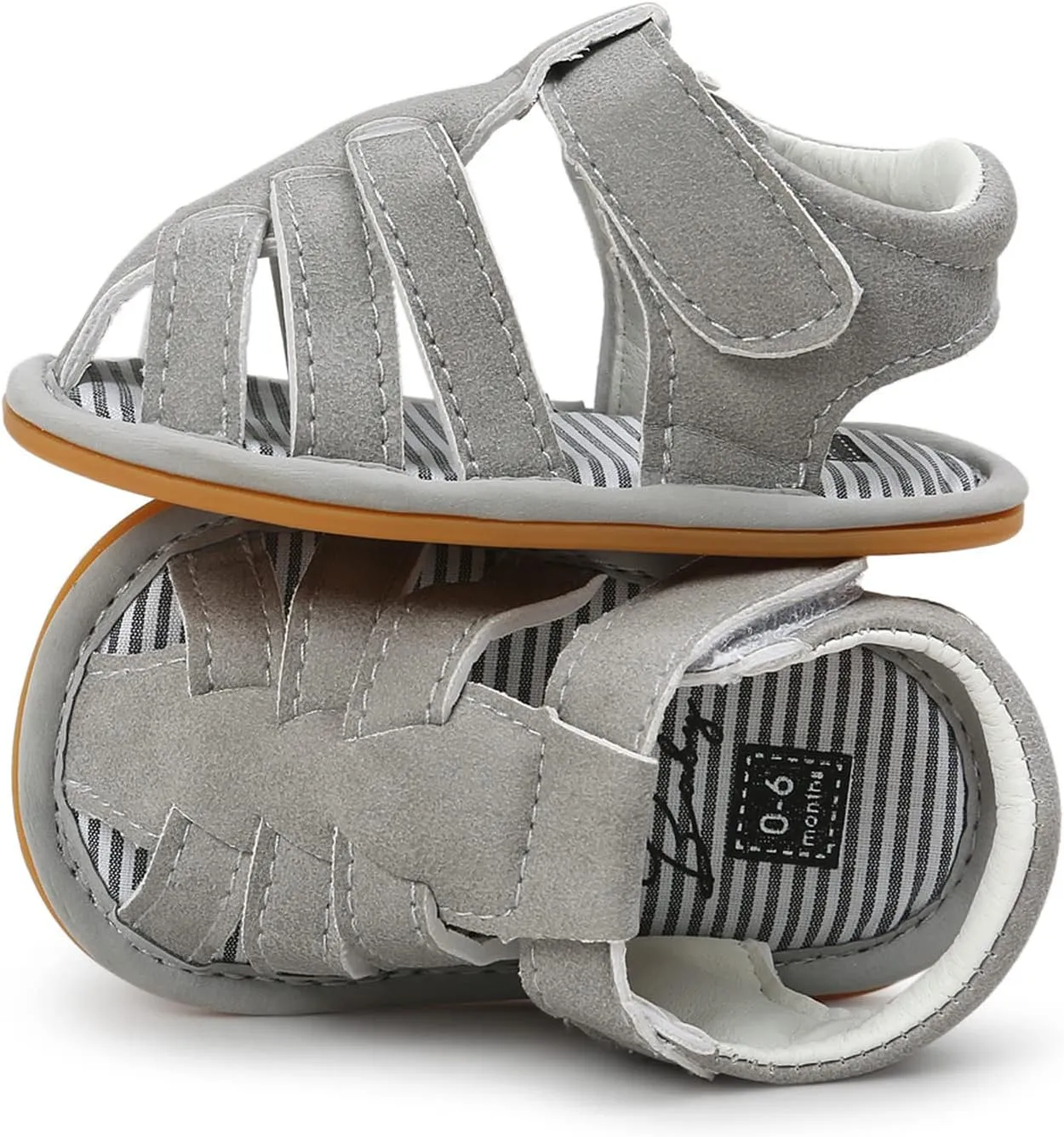 Baby Girl Boy Sandals, Premium Soft Anti-Slip Sole Infant Baby Sandals Summer Casual Beach Shoes Bowknot Princess Dress Flats Prewalker First Walker Shoes