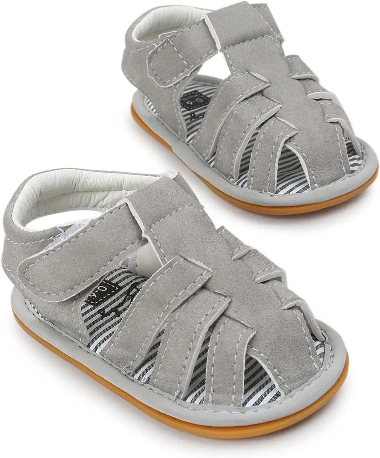 Baby Girl Boy Sandals, Premium Soft Anti-Slip Sole Infant Baby Sandals Summer Casual Beach Shoes Bowknot Princess Dress Flats Prewalker First Walker Shoes