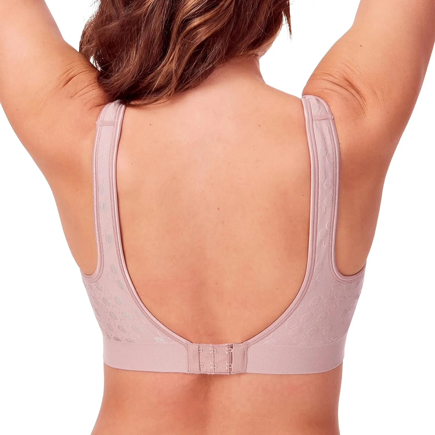 Bali Women's Wireless Bra, Comfort Revolution Full-Coverage Wirefree Bra for Women