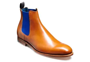 Barker Hopper - Cedar Calf/Navy Elastic