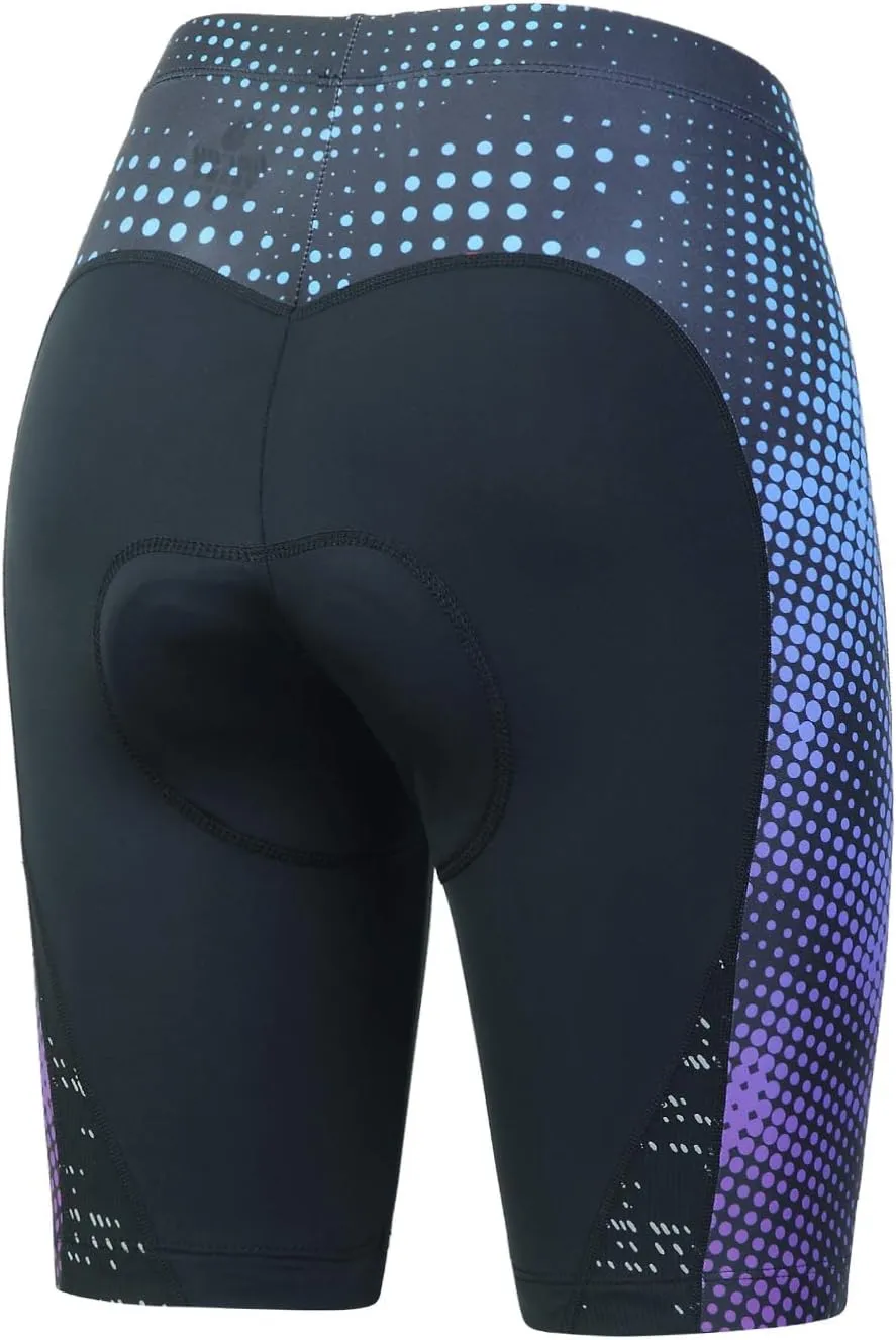 beroy Women Breathable Bike Shorts, Cycling Shorts with 3D Gel Pad