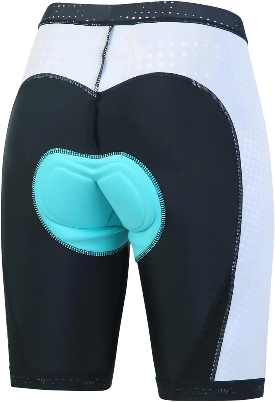 beroy Women Breathable Bike Shorts, Cycling Shorts with 3D Gel Pad