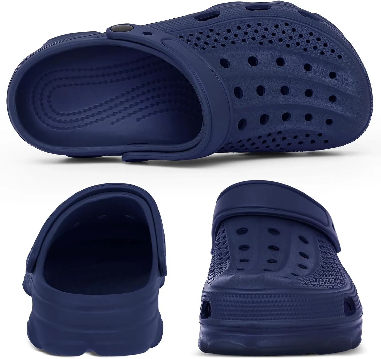 Beslip Womens Mens Garden Clogs Shoes with Arch Support Unisex Comfort Slip-on Sandals