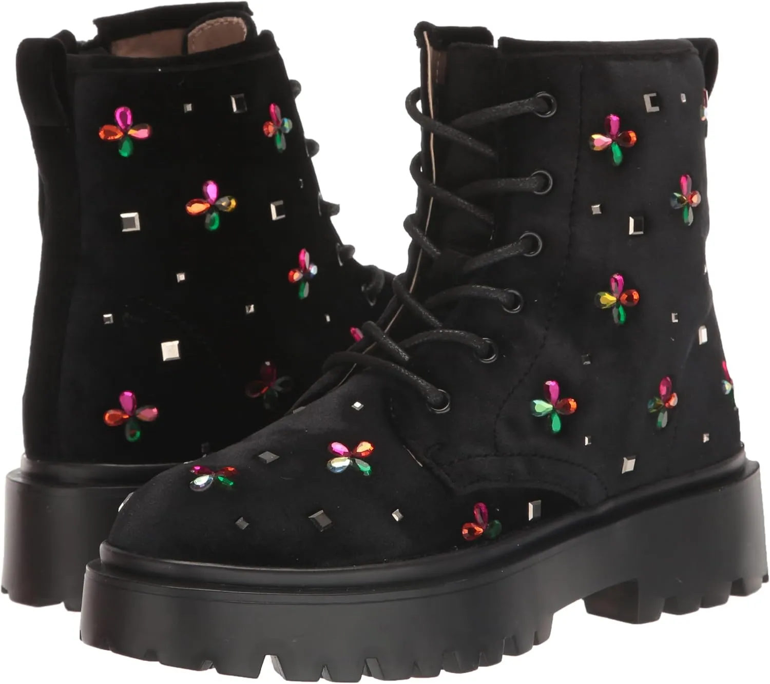 Betsey Johnson Girl's Embry Combat Boot