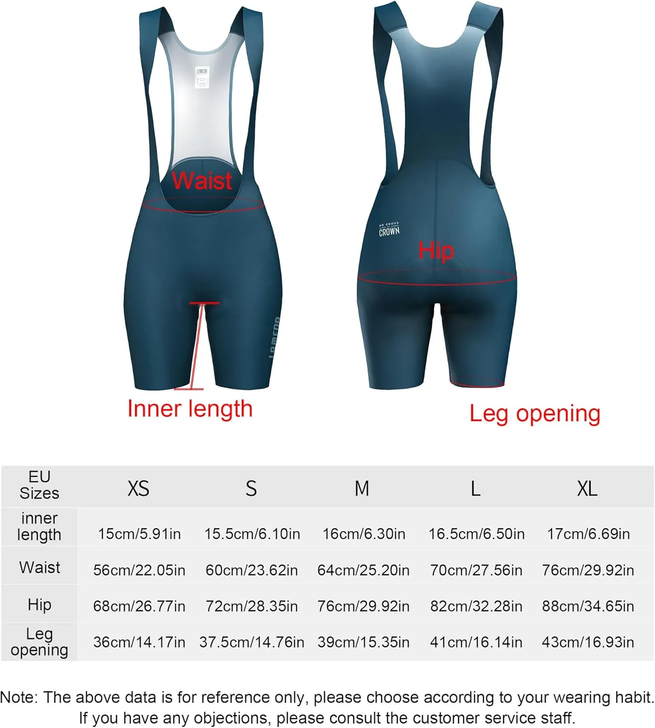 Bike Bibs Shorts Women Padded Cycling Bibs High Waisted with Padding Breathable Bicycle Shorts for Biking Road
