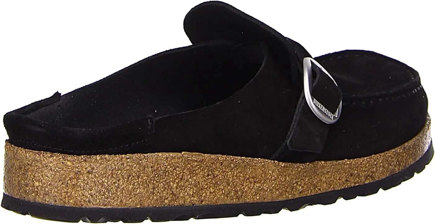 Birkenstock Women's Moccasin Buckley-Black Sd N