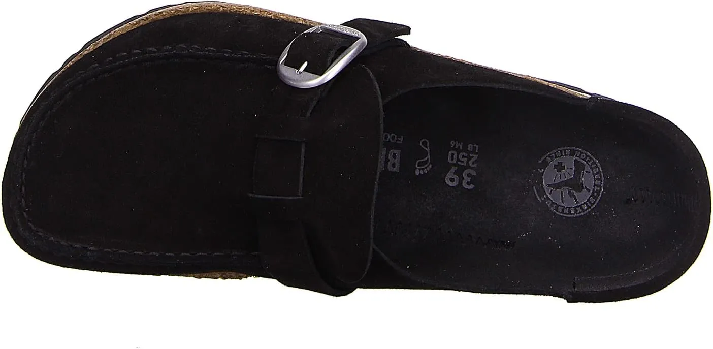 Birkenstock Women's Moccasin Buckley-Black Sd N