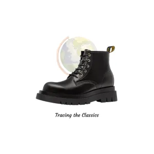 Black Combat Boots For Men"Shadow Warrior Boots"