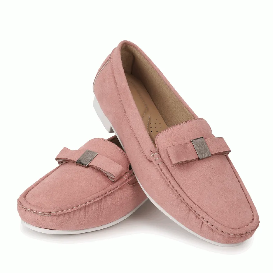 Bliss Casual Knotted Striped Suede