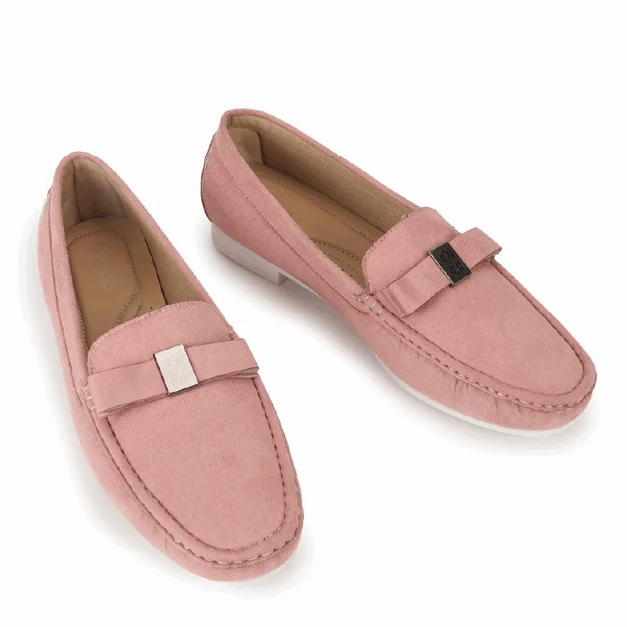 Bliss Casual Knotted Striped Suede