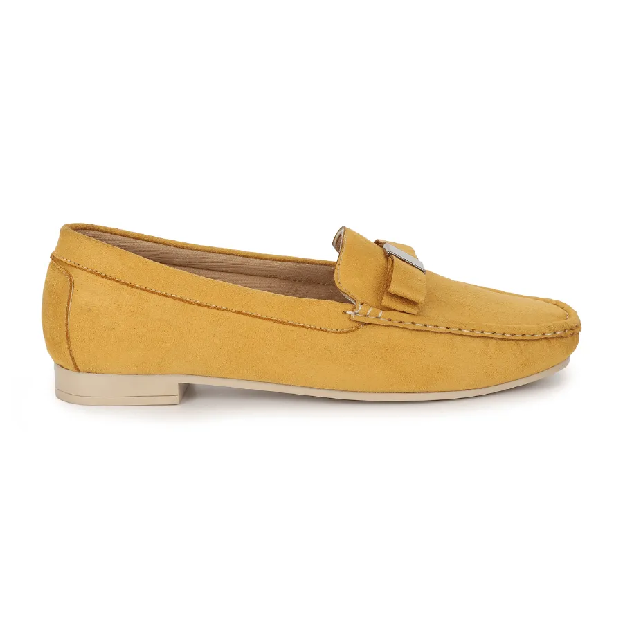 Bliss Casual Knotted Striped Suede