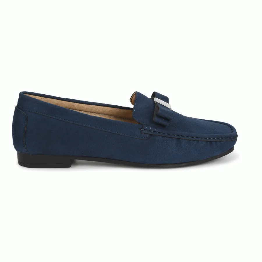 Bliss Casual Knotted Striped Suede
