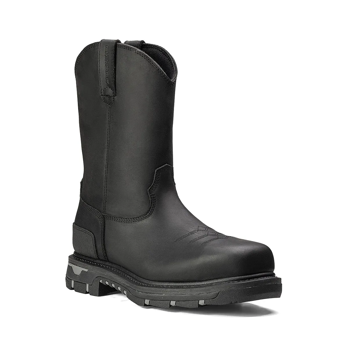 Boss 11” Western Composite Toe Leather Work Boot