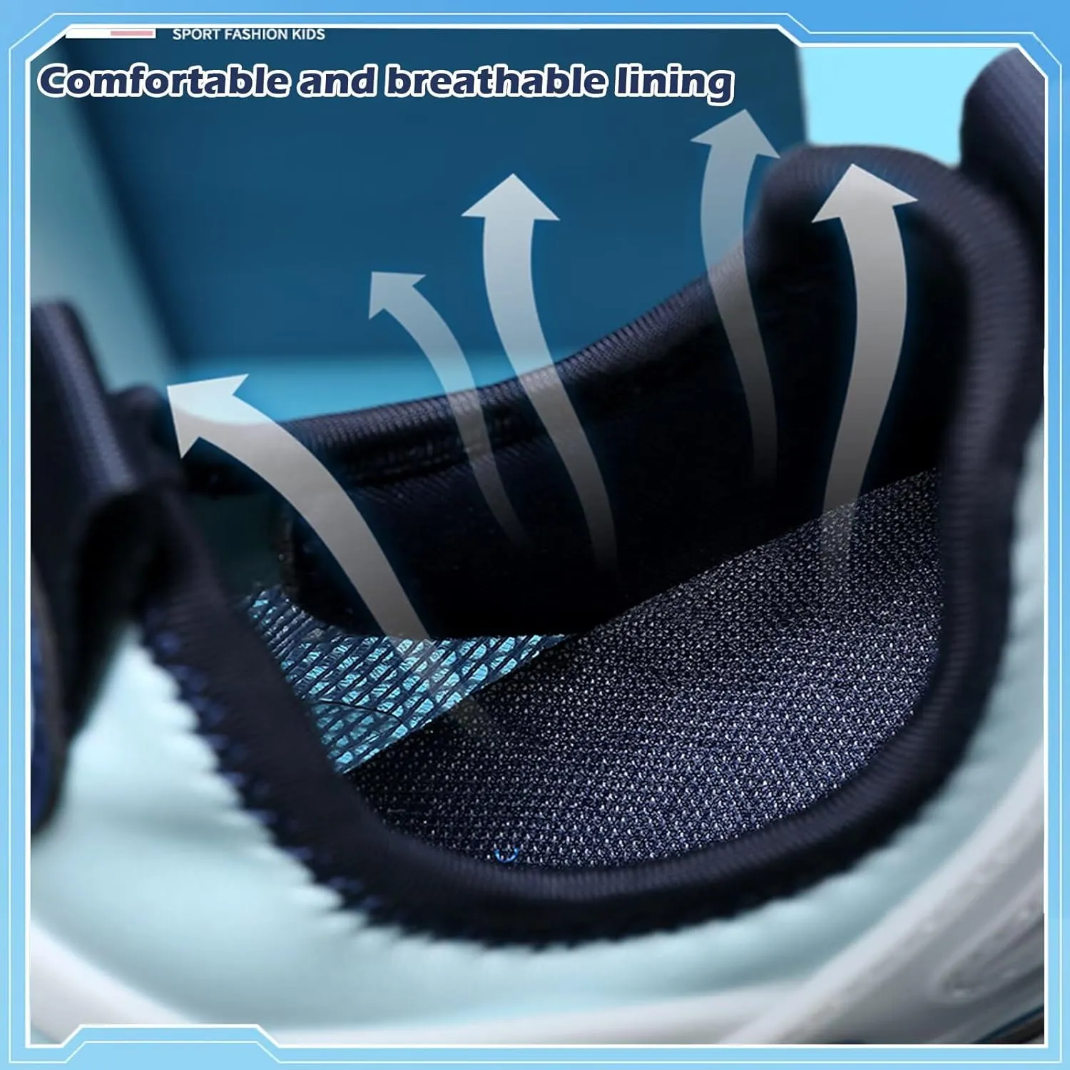 Boys Girls Shoes Tennis Running Sports Athletic Lightweight Breathable Sneakers for Little/Big Kids