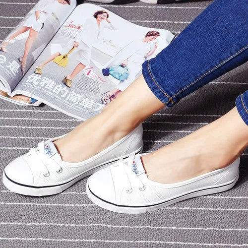Breathable Ballet Shallow Prompt response Women Women On Canvas Casual Mouth Winter savings Slip Flats Shoes Shoes Low Flats Fashion Women Loafers Flats 2016