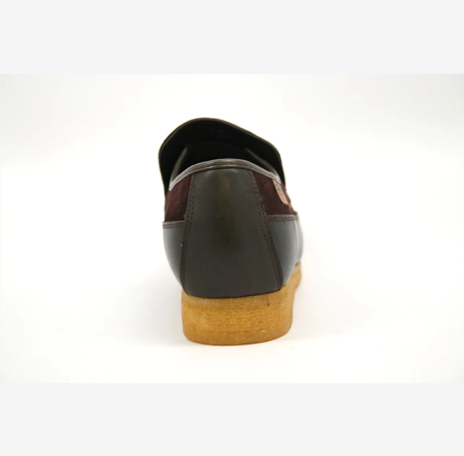 British Collection King Old School Slip On Black Suede Shoes