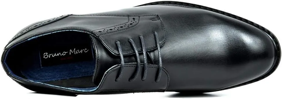 Bruno Marc Men's Leather Lined Dress Oxfords Shoes