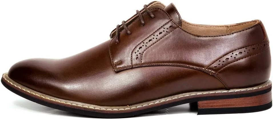 Bruno Marc Men's Leather Lined Dress Oxfords Shoes
