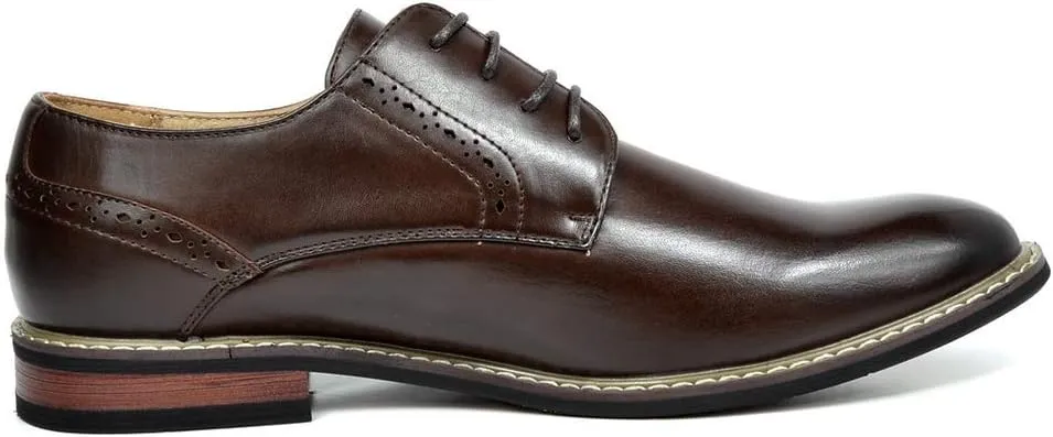 Bruno Marc Men's Leather Lined Dress Oxfords Shoes