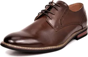 Bruno Marc Men's Leather Lined Dress Oxfords Shoes