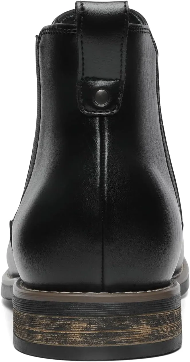 Bruno Marc Men's Suede Leather Chelsea Ankle Boots