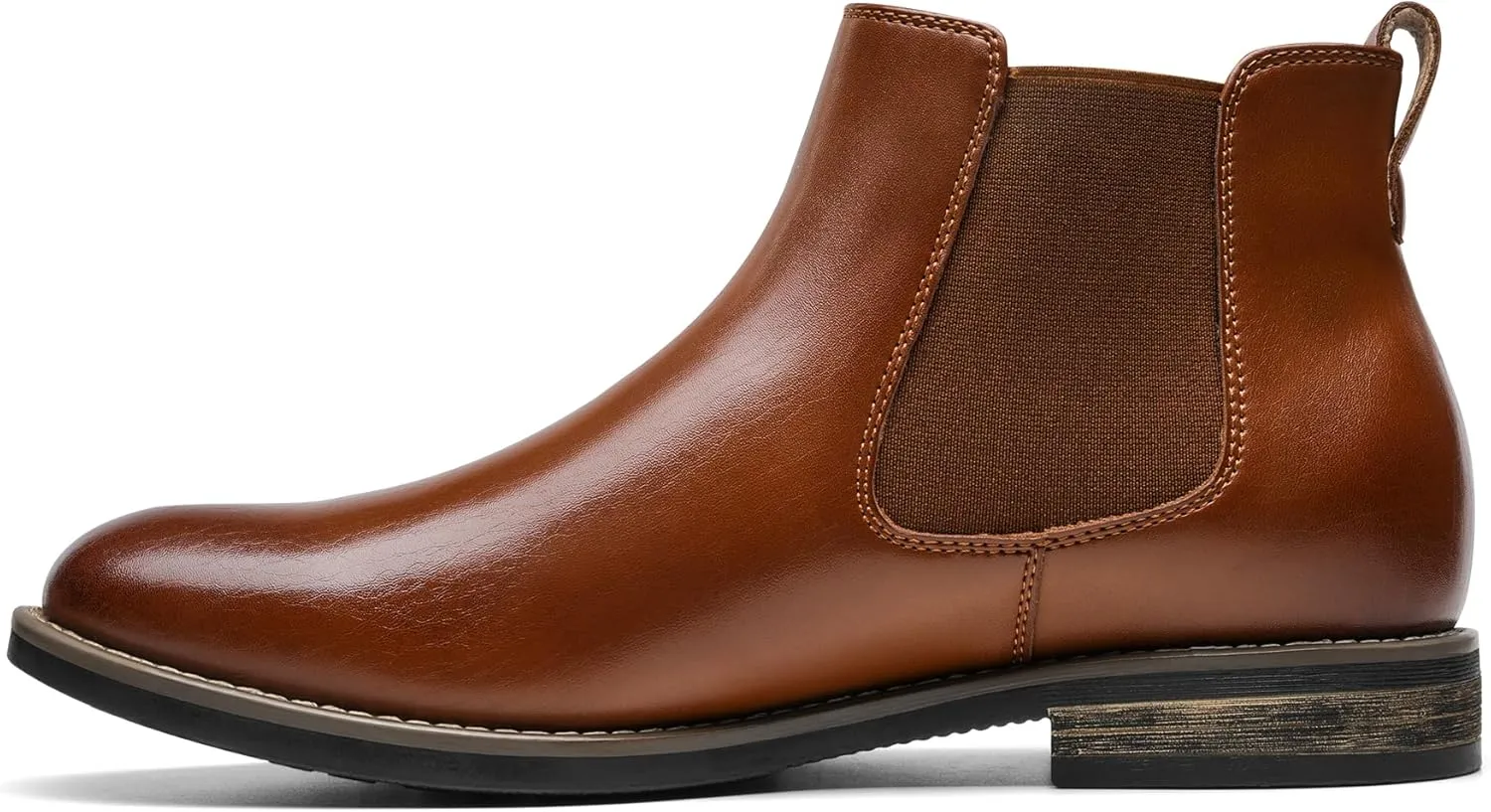 Bruno Marc Men's Suede Leather Chelsea Ankle Boots