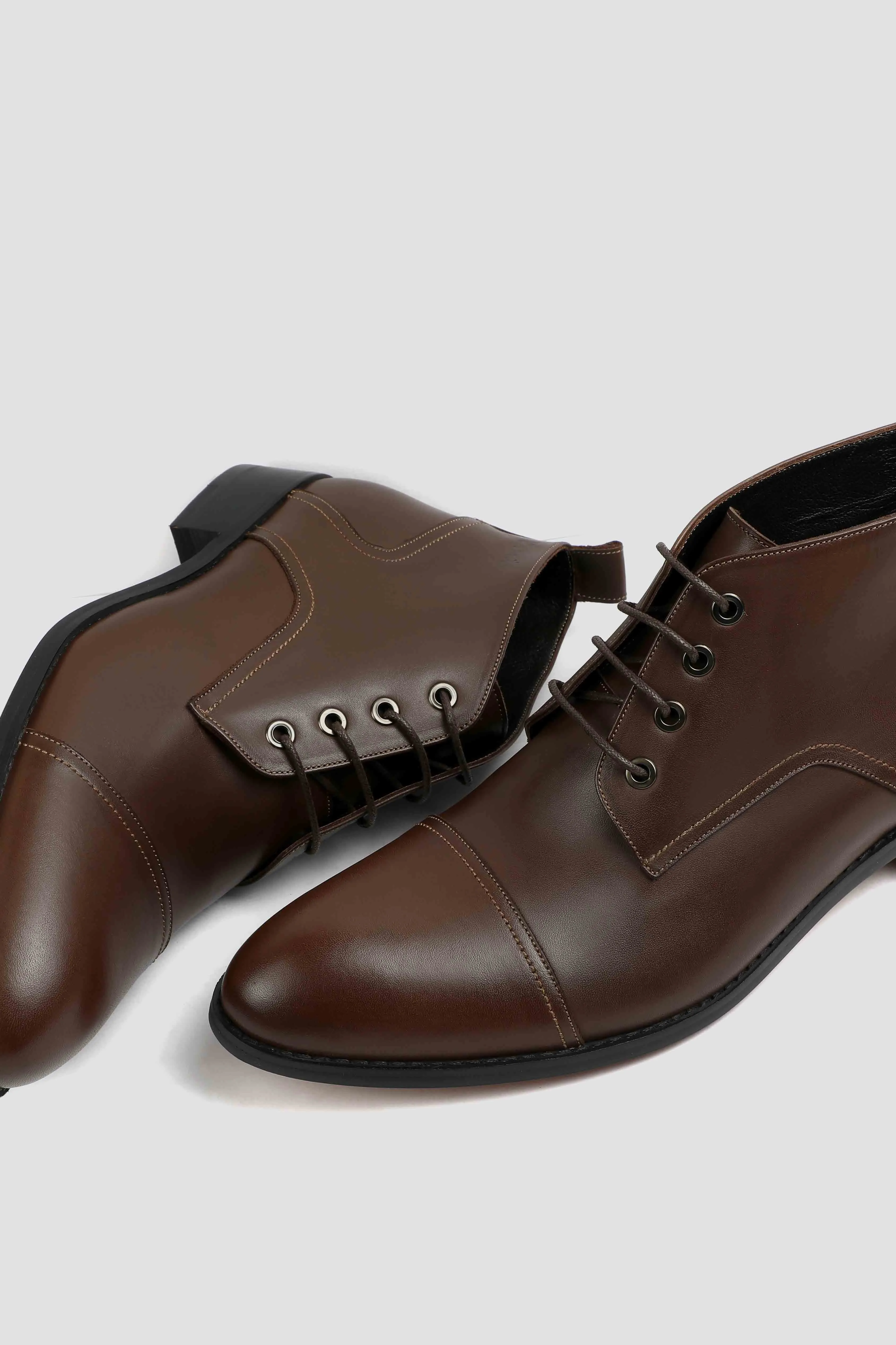 Cap Toe Derby Boot