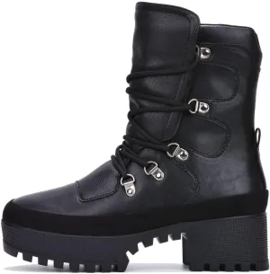 Cape Robbin Nunca Combat Boots for Women, Platform Boots with Chunky Block Heels, Womens High Tops Boots