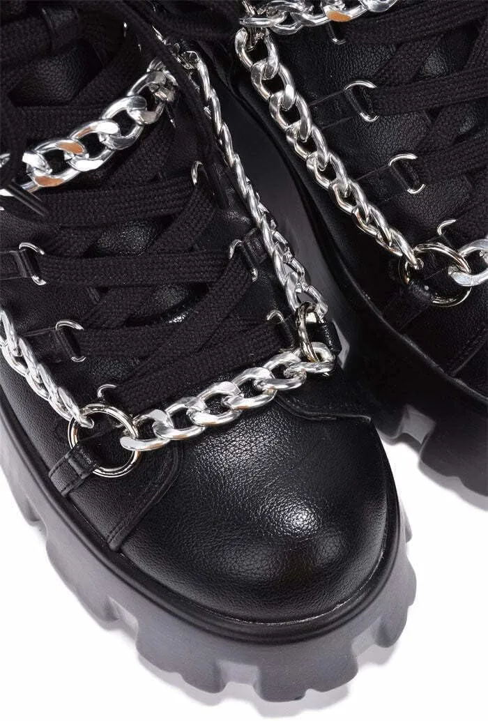 Cape Robbin womens Combat Boots