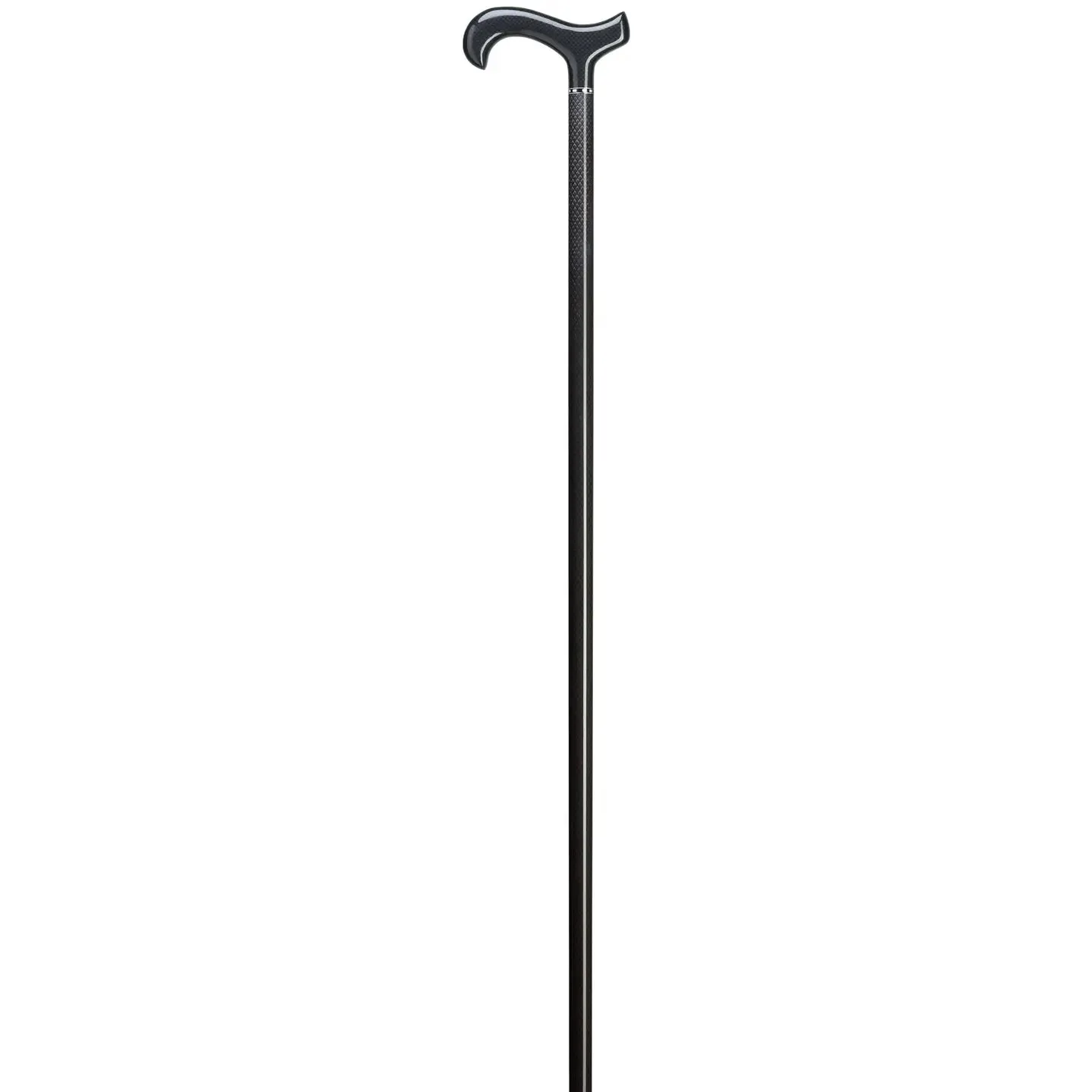 Carbon Fiber Triple Wound Cane – Lightweight Derby Handle Walking Stick with 300 lb Capacity
