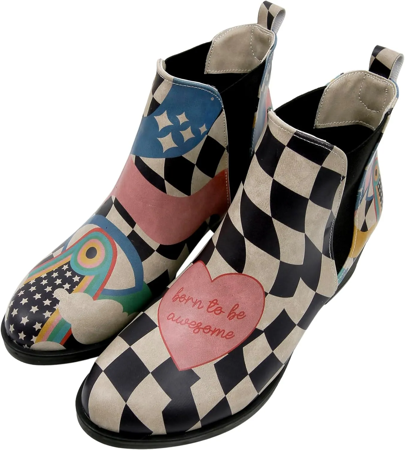 Chelsea Boots for Women - Vegan Leather and Handmade Heeled Ankle boots for Women
