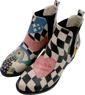 Chelsea Boots for Women - Vegan Leather and Handmade Heeled Ankle boots for Women