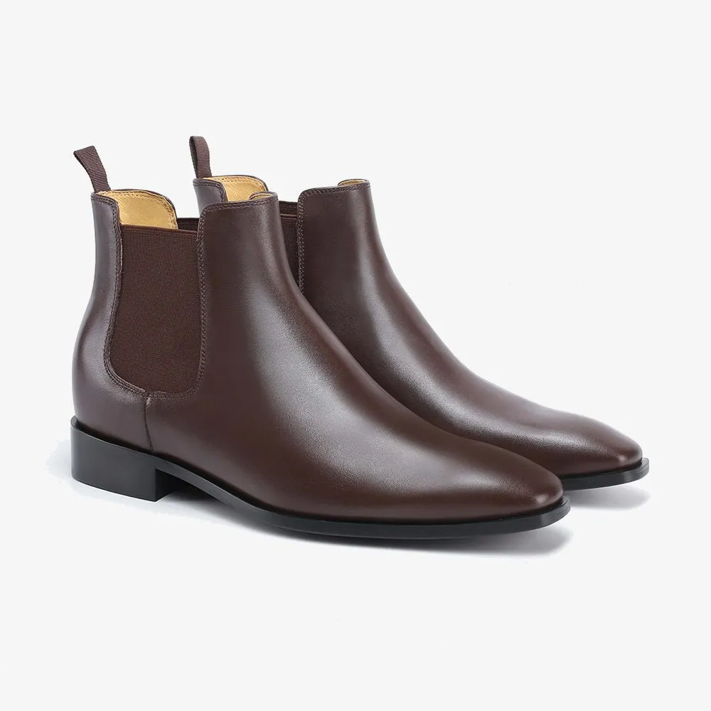 CHELSEA DARK BROWN  | 8CM BOOST