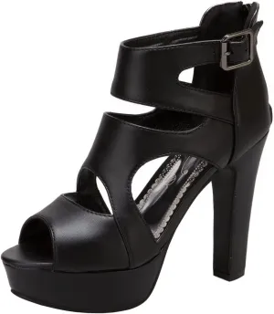 Ciuyurra Fashion Gladiator Sandals Platform Women Peep Toe Bootie Sandals