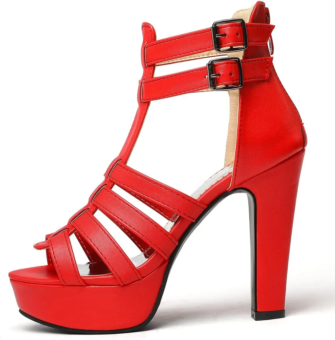 Ciuyurra Fashion Gladiator Sandals Platform Women Peep Toe Bootie Sandals